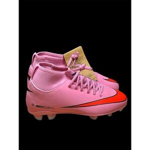 Size 4Y - Nike Junior Mercurial Superfly 10 Club Magic Flamingo FQ8318-600